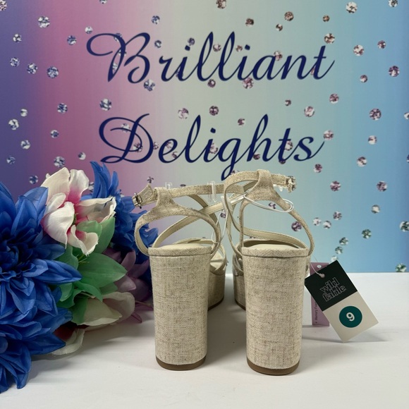 SALE STRAPPY PLATFORM HEELS - Picture 7 of 11